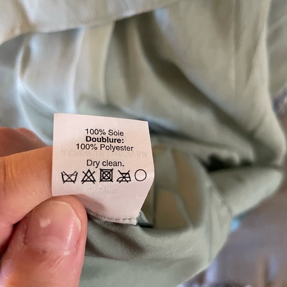 J.crew Heidi Silk Bridesmaid Dress in dusty shale green - Picture 8 of 8